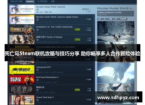 死亡岛Steam联机攻略与技巧分享 助你畅享多人合作冒险体验